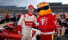 Thumbnail for Abel Runs Away from Field To Capture First Pole in Iowa