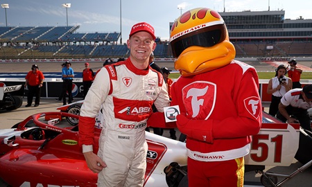 thumbnail for Abel Runs Away from Field To Capture First Pole in Iowa