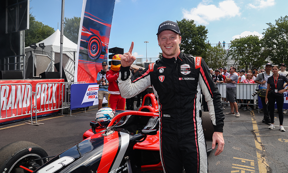 thumbnail for Rasmussen Resists Pressure To Win at Nashville, Expand Lead
