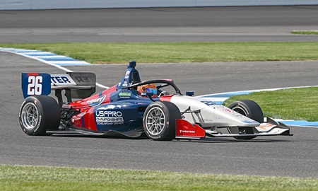thumbnail for Foster Leads Strong Session for Andretti in Indy Practice