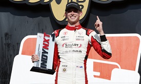 Thumbnail for McElrea Holds Off Teammate Roe for First Win of Season