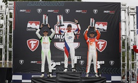 Thumbnail for Foster Steers Clear To Win at Portland; Rasmussen Closing In