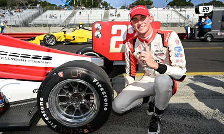 thumbnail for McElrea on Pole for Today's Race; Rasmussen Tops for Sunday