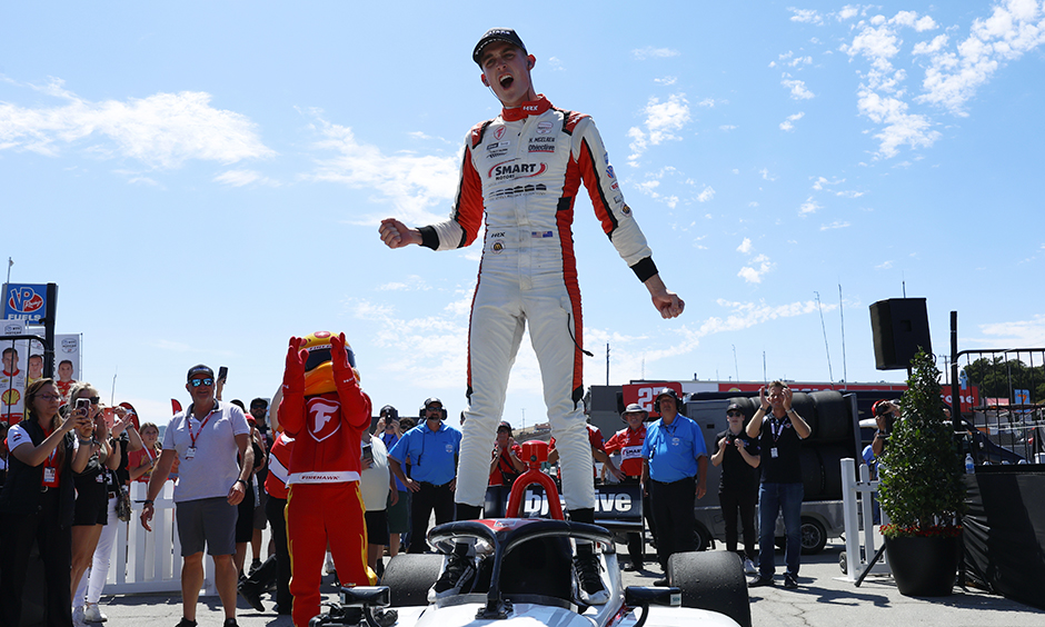 thumbnail for McElrea Dominates Laguna Seca; Rasmussen on Brink of Title