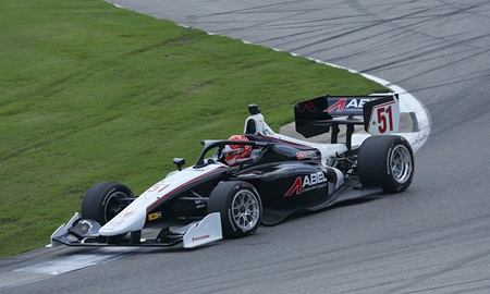 thumbnail for Abel Gets Big Jump on Field in First Barber Practice