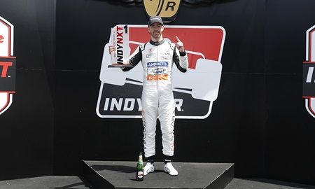 thumbnail for Patient Foster Earns First Victory of Season at IMS