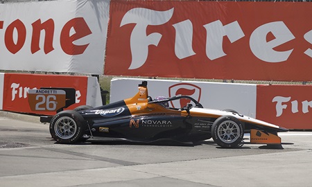 thumbnail for Foster Stays on Top as Detroit Qualifying Approaches