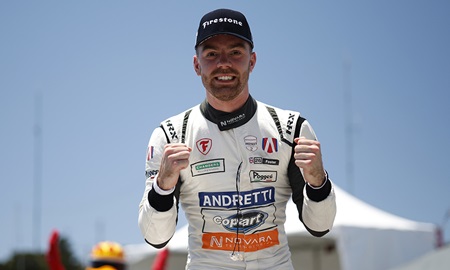 thumbnail for Foster Stays Hot, Drives into Title Tie with Laguna Seca Win