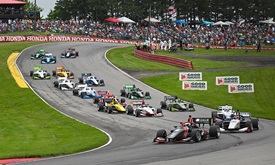 Thumbnail for Foster, Andretti Charging Ahead of Pack Entering Mid-Ohio