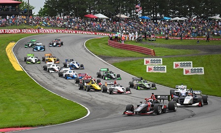 thumbnail for Foster, Andretti Charging Ahead of Pack Entering Mid-Ohio