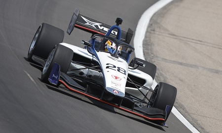 thumbnail for Chadwick Finding Strength In, Out of Car as Ovals Loom