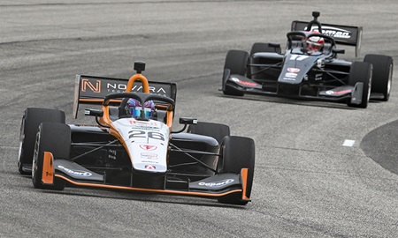 thumbnail for Foster Steps on Gas with Title in View at Milwaukee