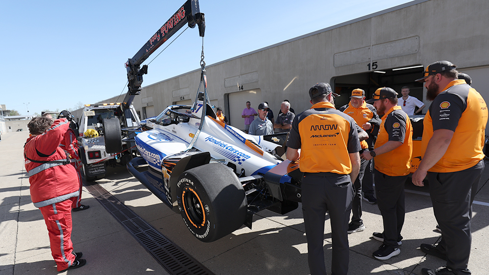 thumbnail for Paddock Buzz: Crash Cuts Short Kyle Larson’s Preparation