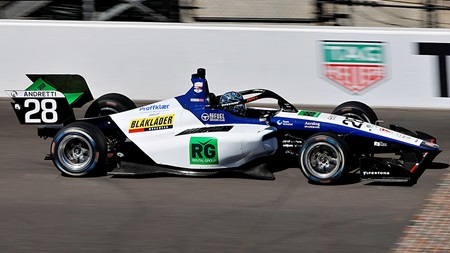 thumbnail for Dennis Hauger Sets Early Pace in Indianapolis Grand Prix Practice