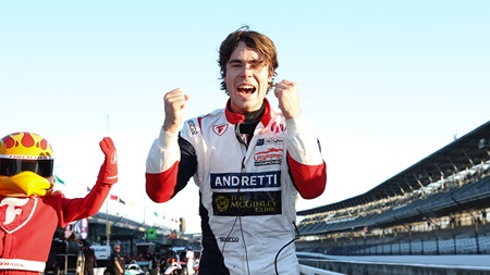 thumbnail for Lochie Hughes Breaks Through for First INDY NXT Victory at IMS