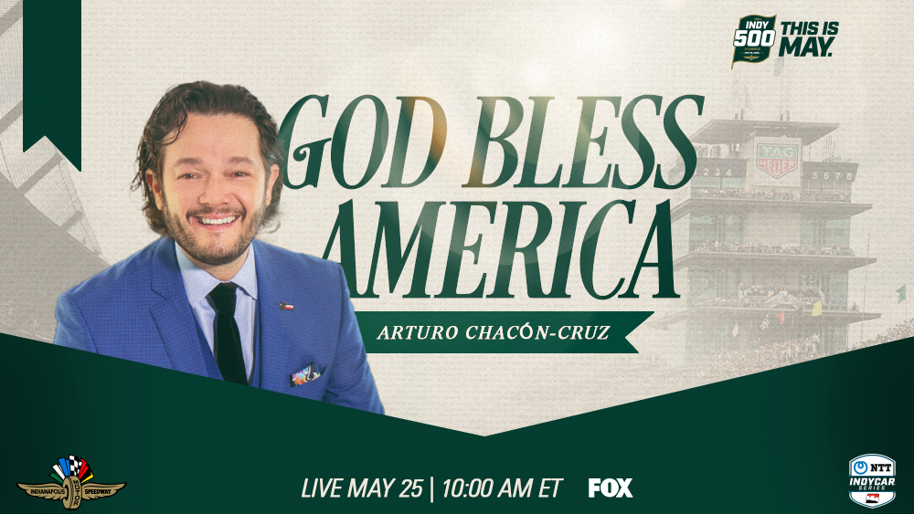 thumbnail for Arturo Chacón-Cruz To Sing ‘God Bless America’ at Indianapolis 500