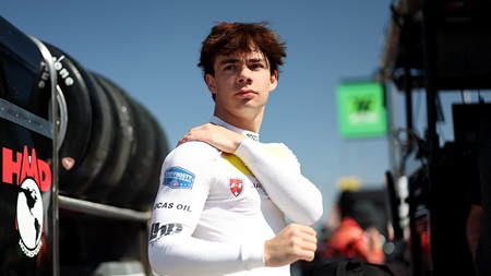 thumbnail for Teen Sensation Evagoras Papasavvas Climbing Ladder in a Hurry