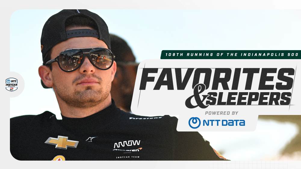 thumbnail for Favorites and Sleepers: Indianapolis 500