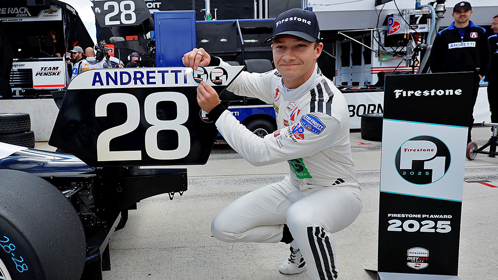 Thumbnail for Dennis Hauger Edges Teammate Lochie Hughes for Detroit Pole