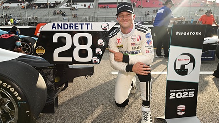 thumbnail for Dennis Hauger Wins WWTR Pole in Oval Debut