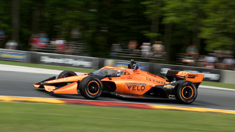 thumbnail for Christian Lundgaard Wastes Little Time To Reach Top at Road America