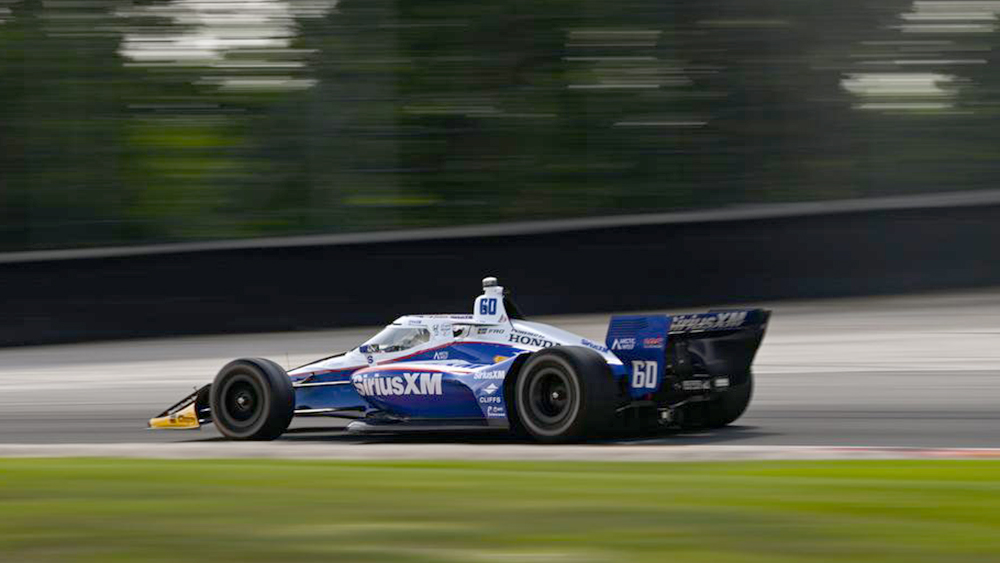 thumbnail for Felix Rosenqvist Paces Warmup at Hot Road America; Race at 1:30 ET