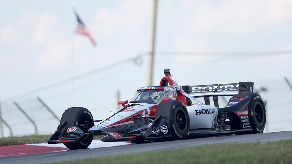 thumbnail for Kyle Kirkwood Keeps Pressure on by Leading Mid-Ohio Practice