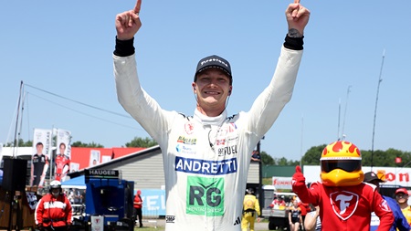 thumbnail for Dennis Hauger Pulls Away at Mid-Ohio for Fifth Win of Season