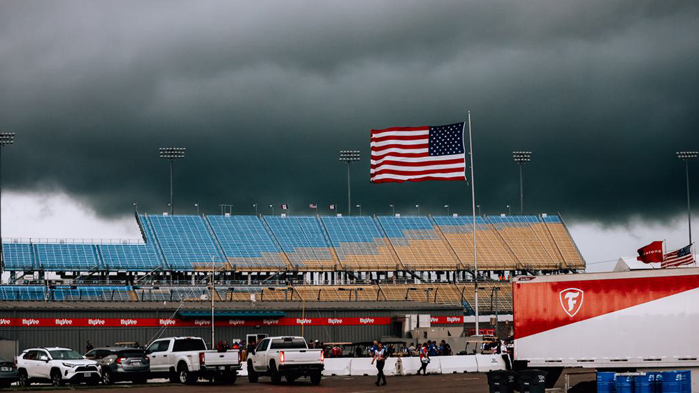 thumbnail for Inclement Weather Postpones Action at Iowa Speedway