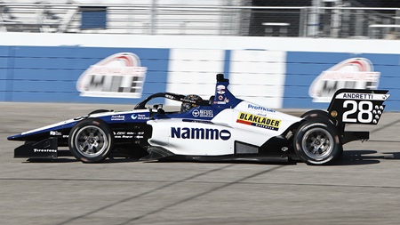 thumbnail for Dennis Hauger Finds Fast Lane in Opening Milwaukee Practice
