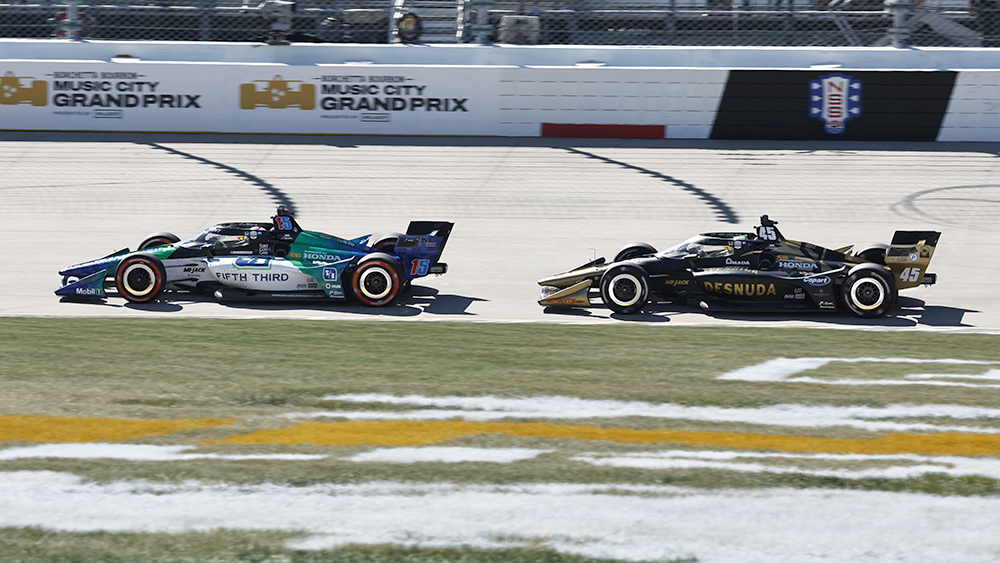 Graham Rahal Louis Foster