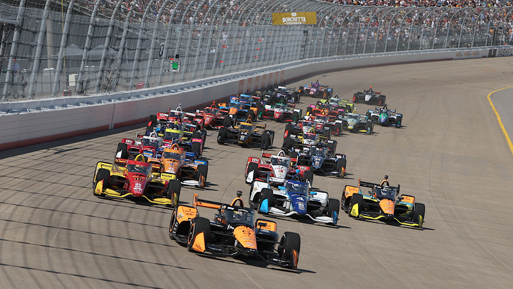 Nashville Superspeedway action