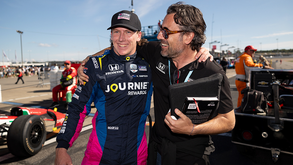 Kyffin Simpson Dario Franchitti