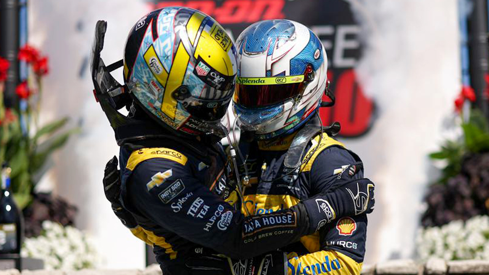 Alexander Rossi Christian Rasmussen