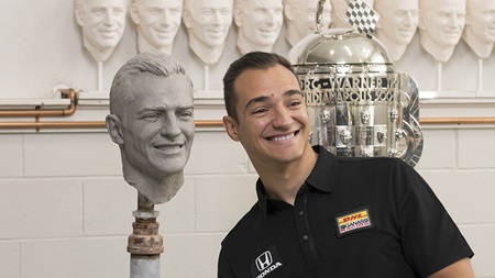 thumbnail for Palou Faces Reality of Racing Immortality With Visit to Studio