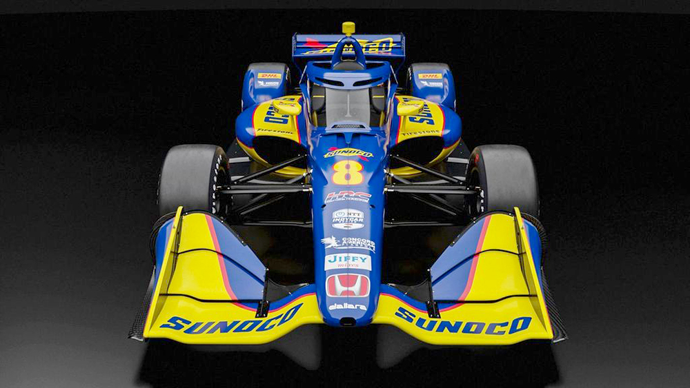 Simpson's Car To Carry Iconic Colors of Sunoco