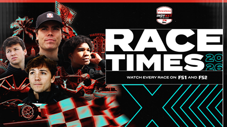 thumbnail for FOX Sports, INDYCAR Announce 2026 INDY NXT by Firestone TV Schedule