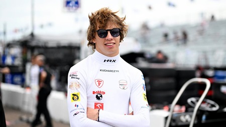 thumbnail for Polish Rookie Comes to Grips With INDY NXT Quickly