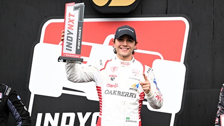 thumbnail for Enzo Fittipaldi Returns Legendary Name To IMS Winner’s Circle