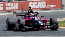 Thumbnail for Max Taylor Grabs Spotlight To Lead Andretti 1-2-3 at Road America