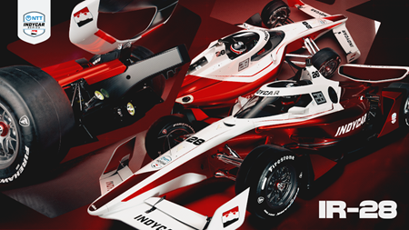 thumbnail for New NTT INDYCAR SERIES Race Car Introduced for 2028 and Beyond