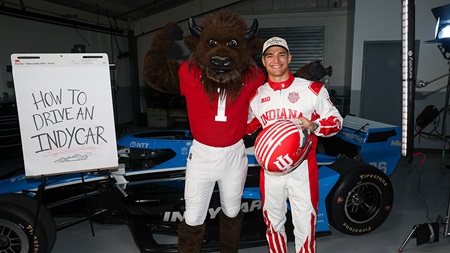 thumbnail for Alex Palou To Rev Up Indiana Football Fans Before Buckeye Showdown