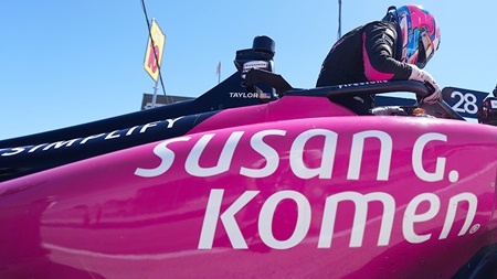 thumbnail for Max Taylor Drives Career Forward To Raise Breast Cancer Awareness