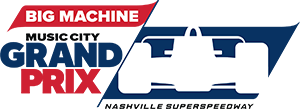 Logo for the 2025 Big Machine Music City Grand Prix