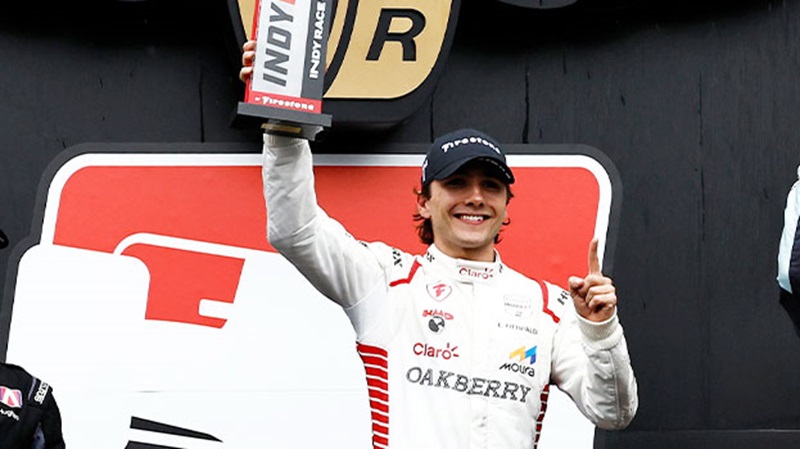 Enzo Fittipaldi wins Race 1 of the 2026 Indianapolis Grand Prix