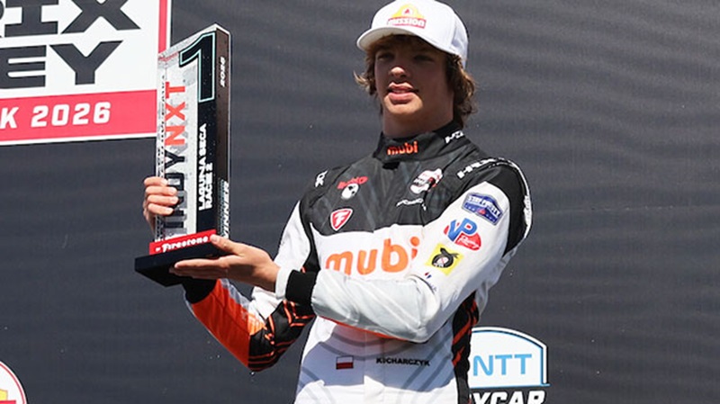 Tymek Kucharczyk wins Race 2 of the 2026 Grand Prix of Monterey
