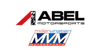 Abel Motorsports w/ Miller Vinatieri Motorsports logo