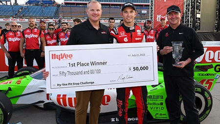 thumbnail for Replay: Hy-Vee INDYCAR Race Weekend Pit Stop Challenge