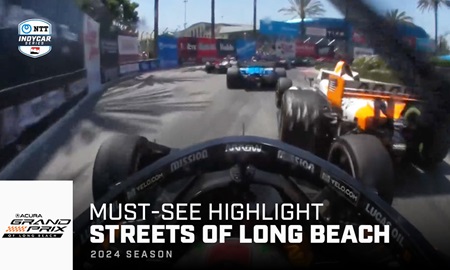 thumbnail for Must-See Highlight: O'Ward, Rossi Collide at Long Beach