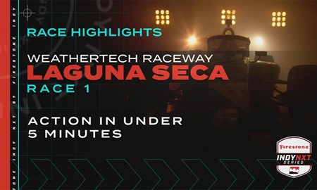 thumbnail for Race Highlights: Firestone Grand Prix of Monterey Race 1